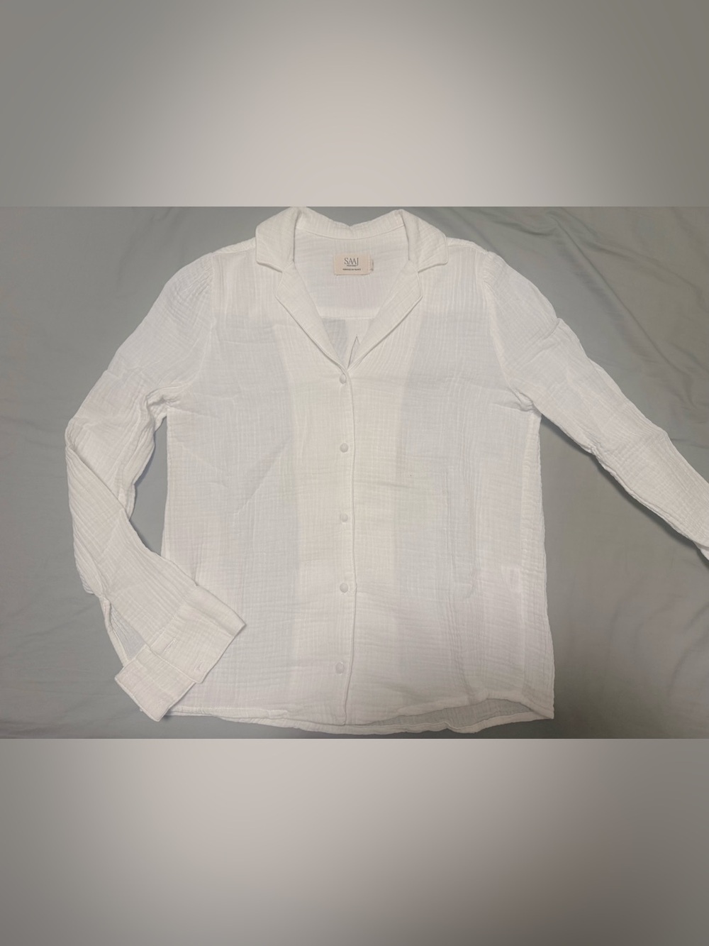 SAAJ Paris Cotton Blouse Made in France 🇫🇷